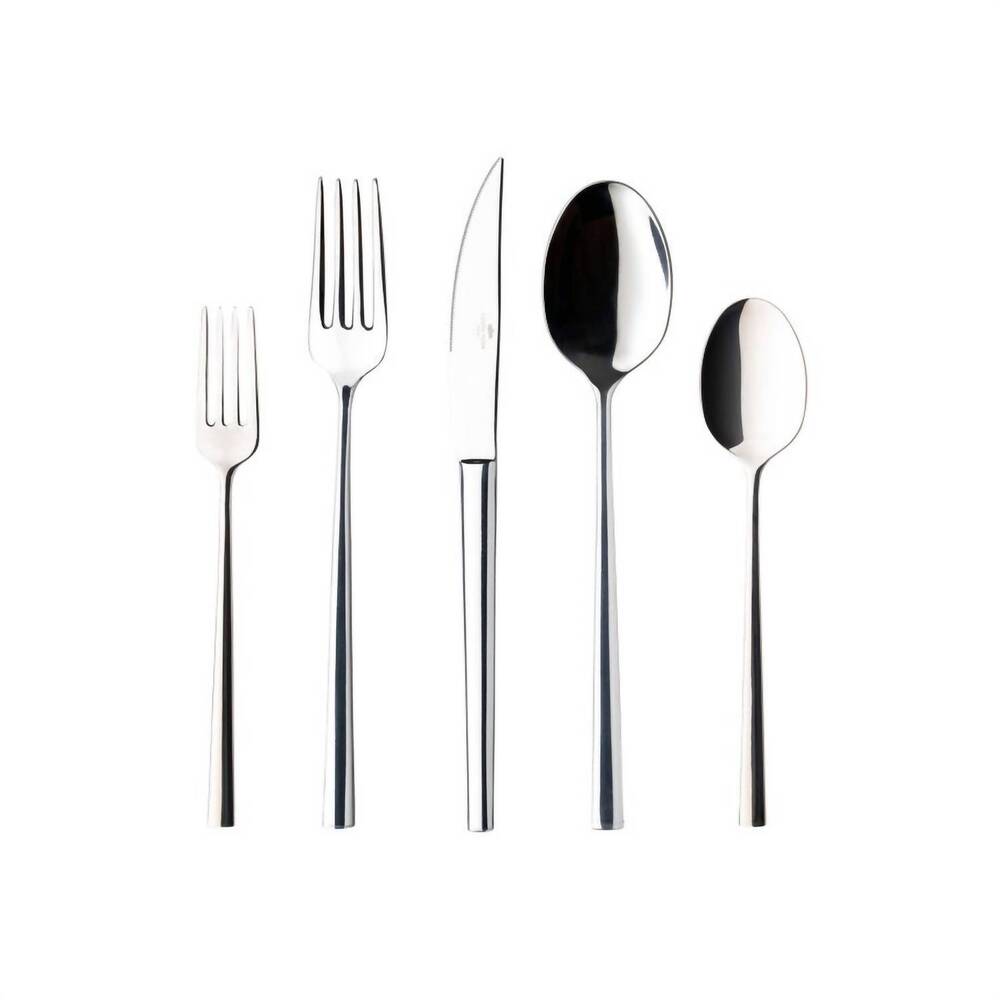 NEW COSTA NOVA vela polished flatware - set of 5 in silver